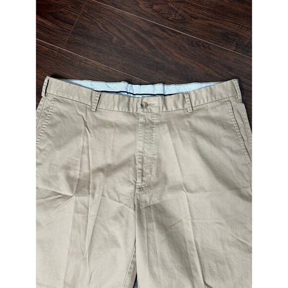 Peter Millar Twill Shorts Men’s 38 Khaki Coastal Preppy Summer Vacation Neutral - Picture 7 of 7